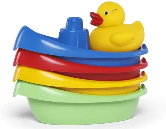 Profibaby 4 barchette con papera giochi bagnetto