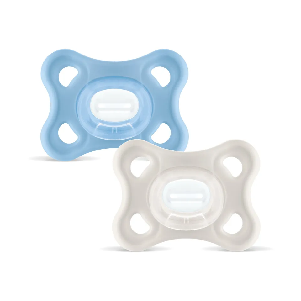 MAM Comfort succhietto silicone 3-12 mesi set 2 pz azzurro