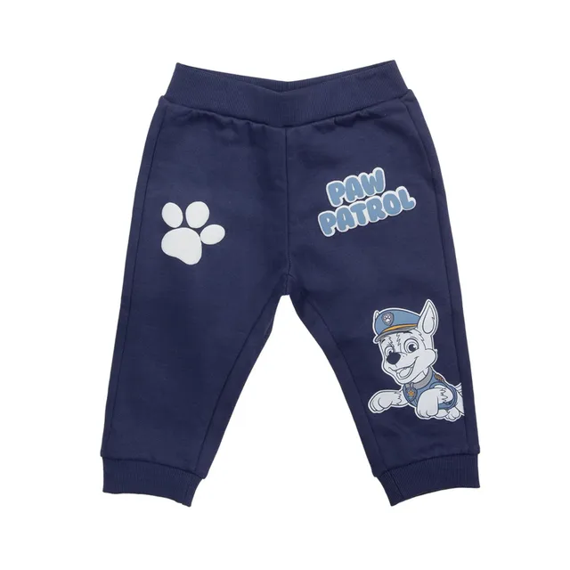 Paw Patrol Pantaloni Felpa Bambino Gamba Lunga