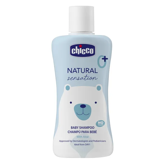 Chicco Natural Sensation shampoo bambini 200ml aloe e mandorle