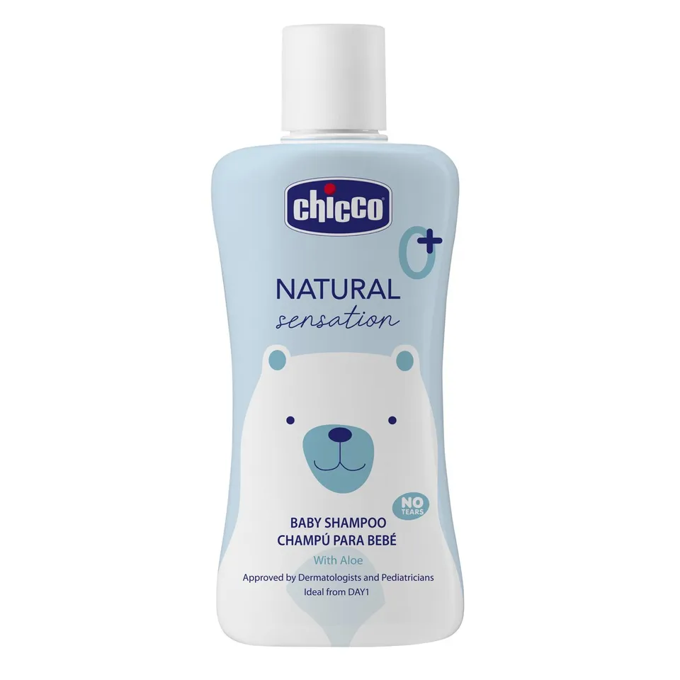 Chicco Natural Sensation shampoo bambini 200ml aloe e mandorle