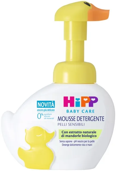 HiPP Baby Mousse Detergente paperella viso mani 250 ml