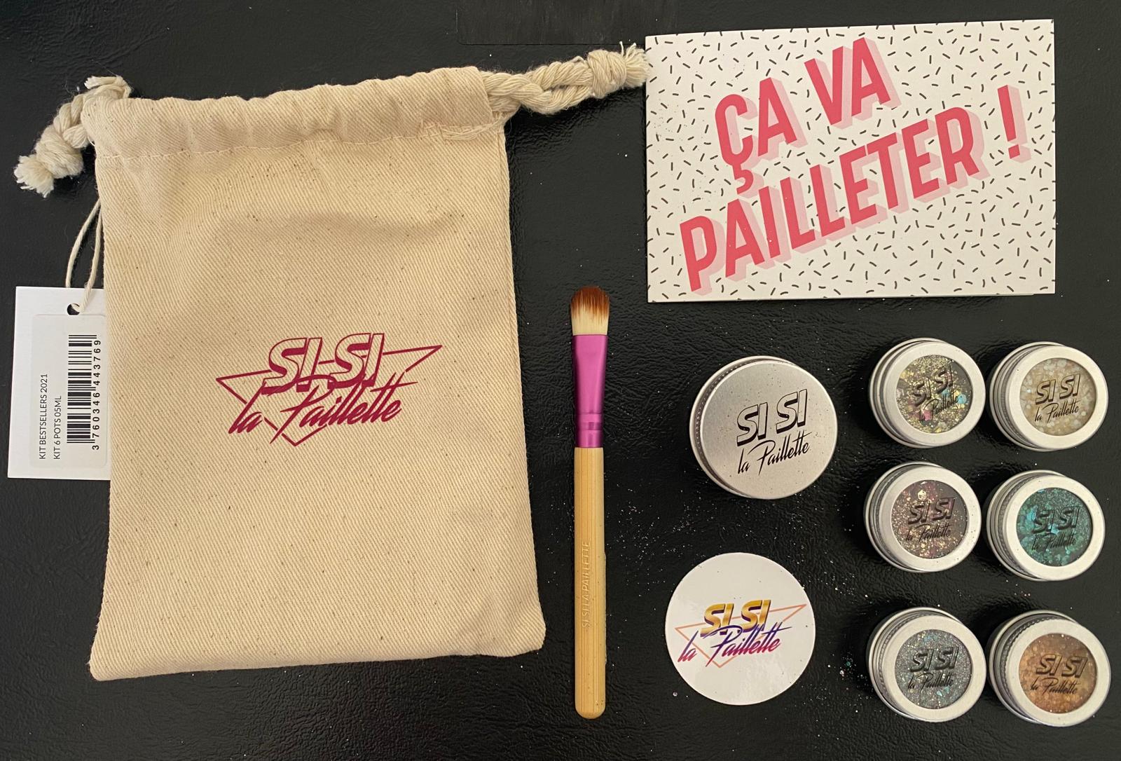 Si Si La Paillette Kit Best Sellers Glitter Viso Bambini
