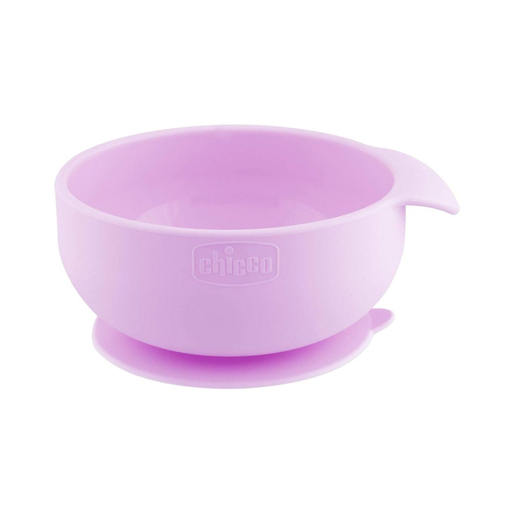 Chicco ciotola silicone ventosa rosa 6m+ pappa