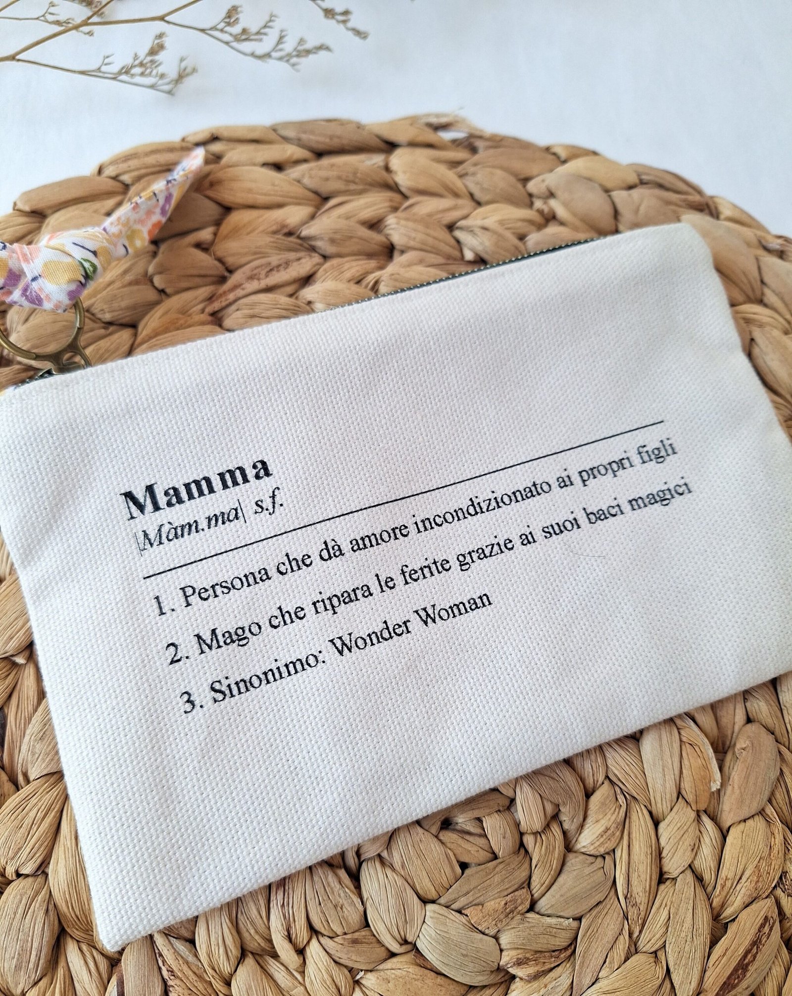 M'Amélie Pochette Mamma Definizione in Cotone Panama