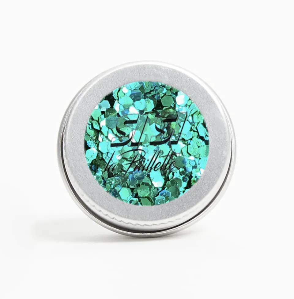 Si Si La Paillette Polysirene glitter viso biodegradabile