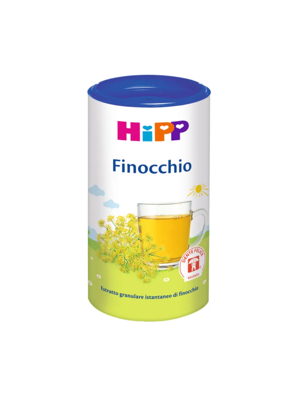HiPP Tisana Finocchio Isomaltulosio 200 g Senza Glutine