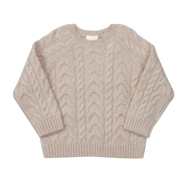 Toys Center Baby Mawi maglia tricot raglan trecce mohair