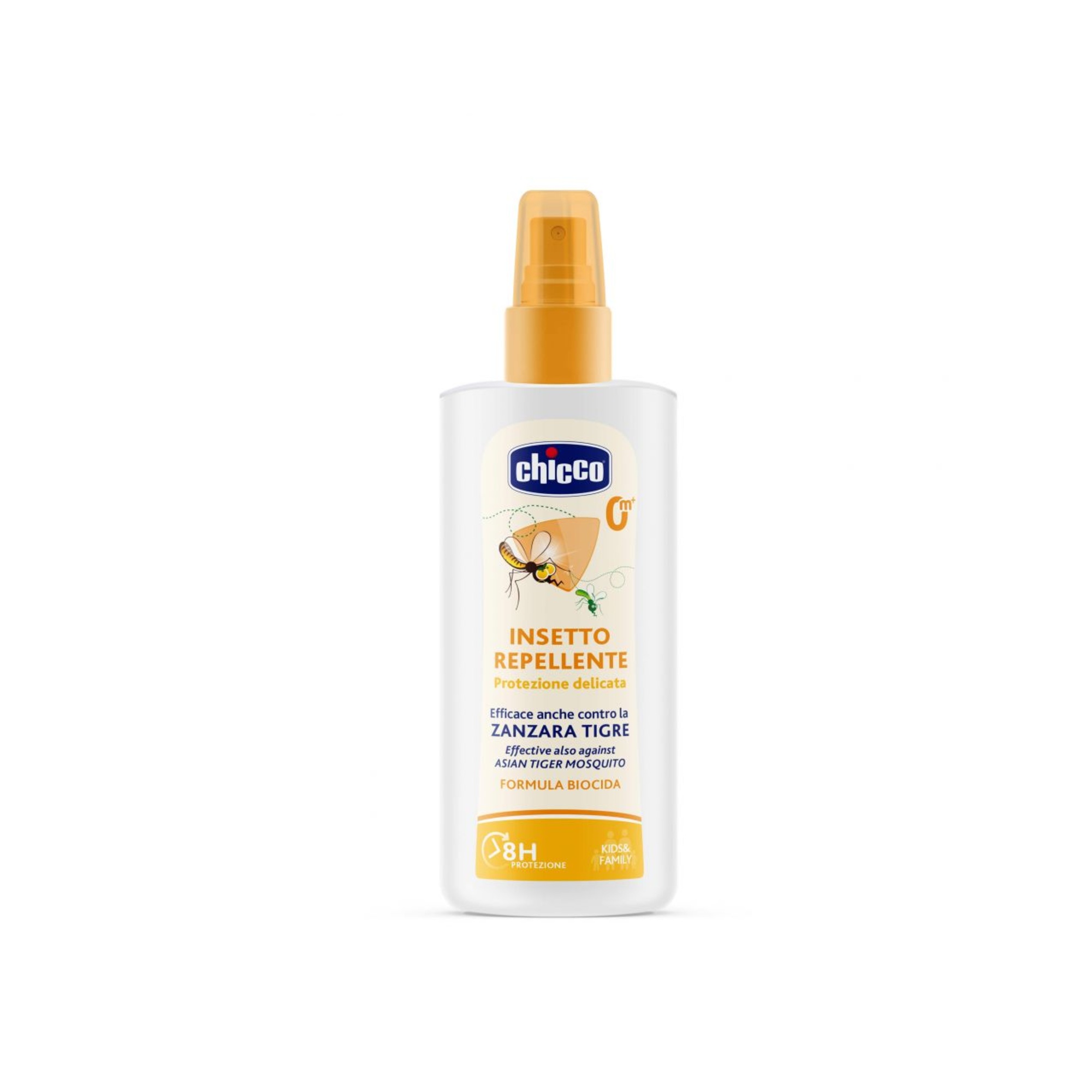 Chicco Spray Insettorepellente 0M+ 100ml Protezione 8 Ore