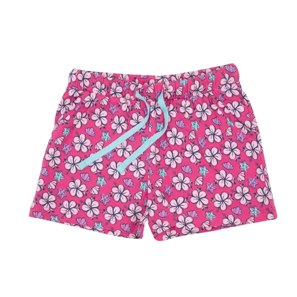 Short Jersey Bimba Pantaloncino Fucsia Floreale