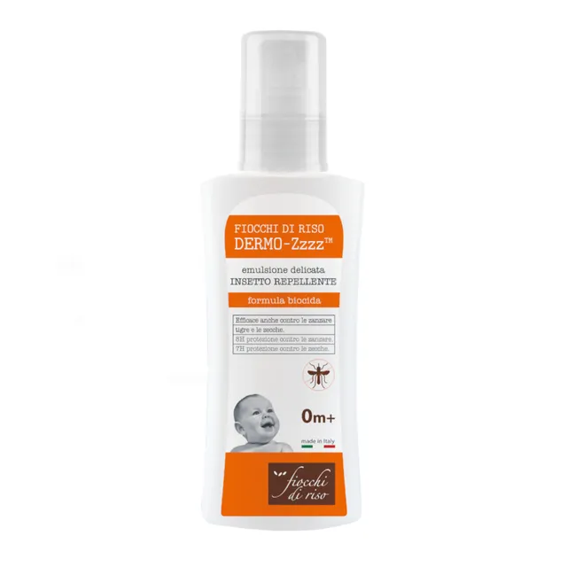 Fiocchi di Riso Dermo-ZZZ spray antizanzare 100 ml senza alcool