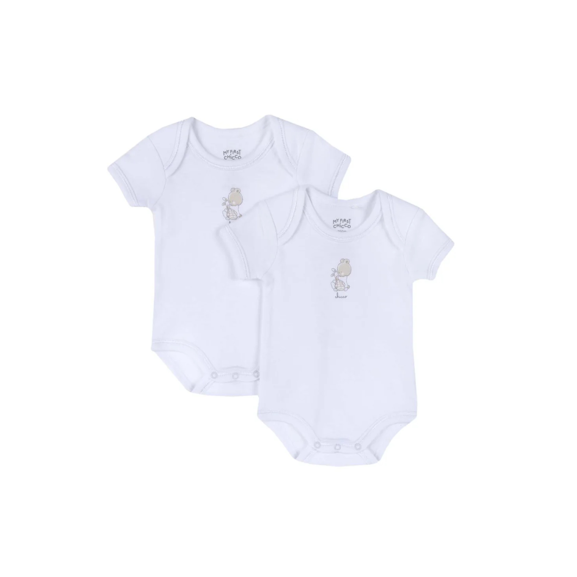 Chicco set 2 bavaglini cotone 18 mesi
