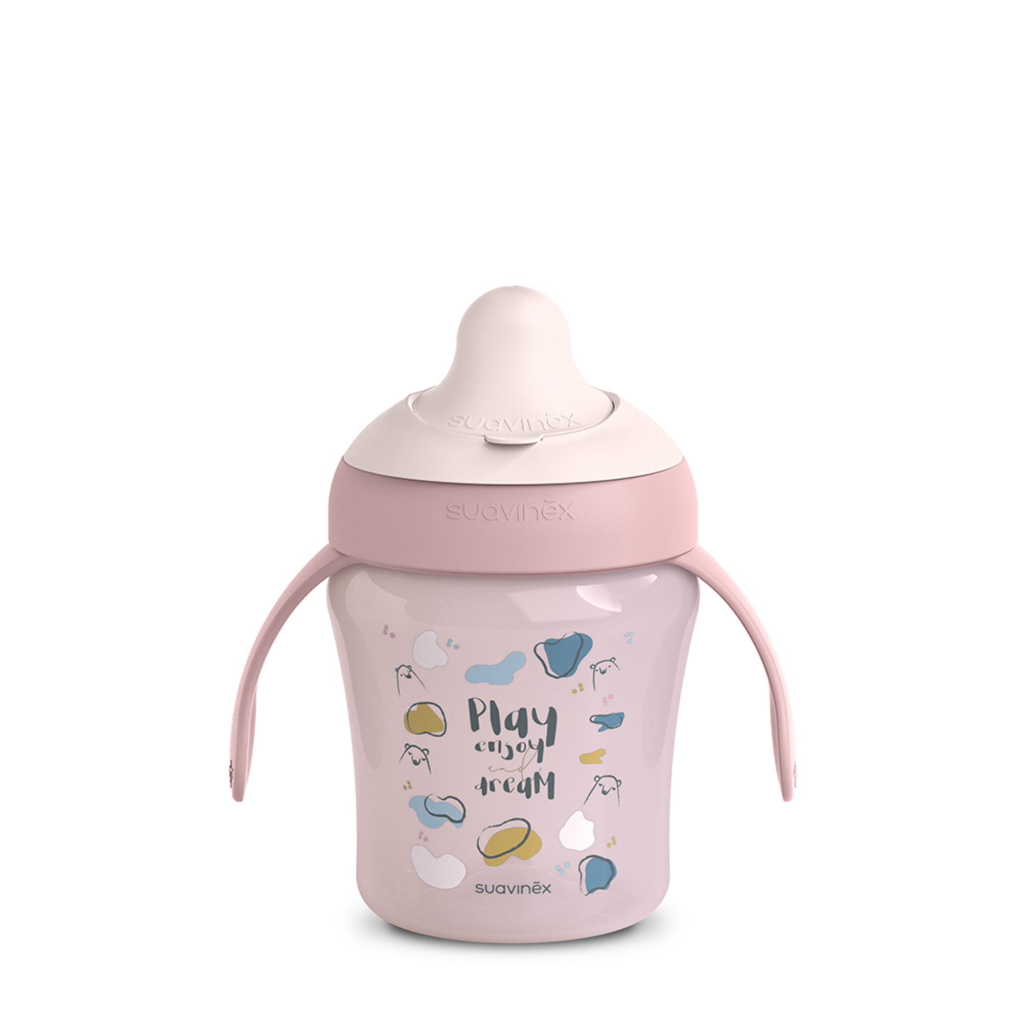 Suavinex My Family Tazza Antigoccia Rosa 200 ml 6M+