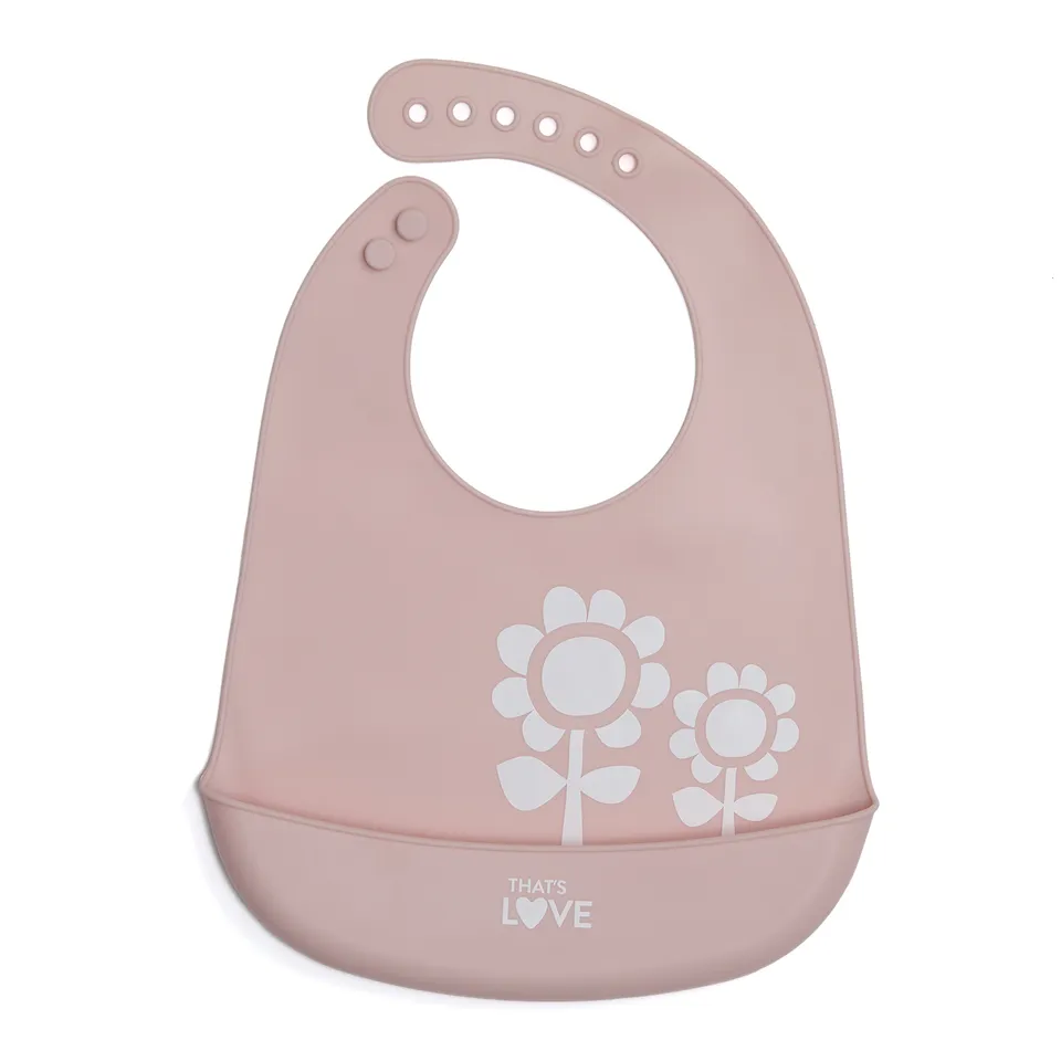 That's Love Bavaglino Silicone con Tasca Rosa