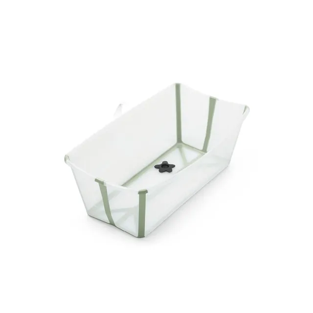 Stokke Flexi Bath vaschetta pieghevole verde trasparente