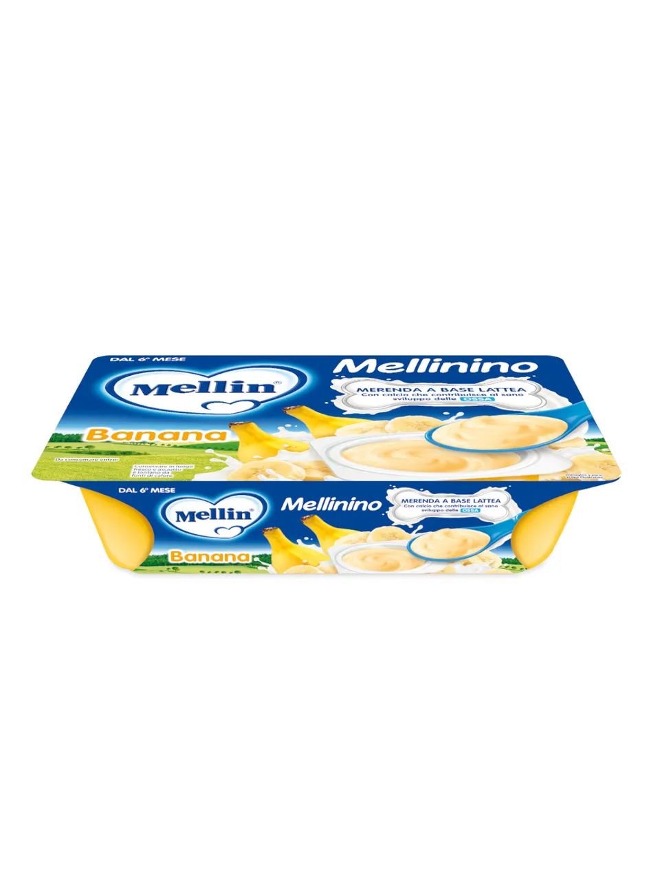 Mellin Mellinlino merenda latte banana 330 g