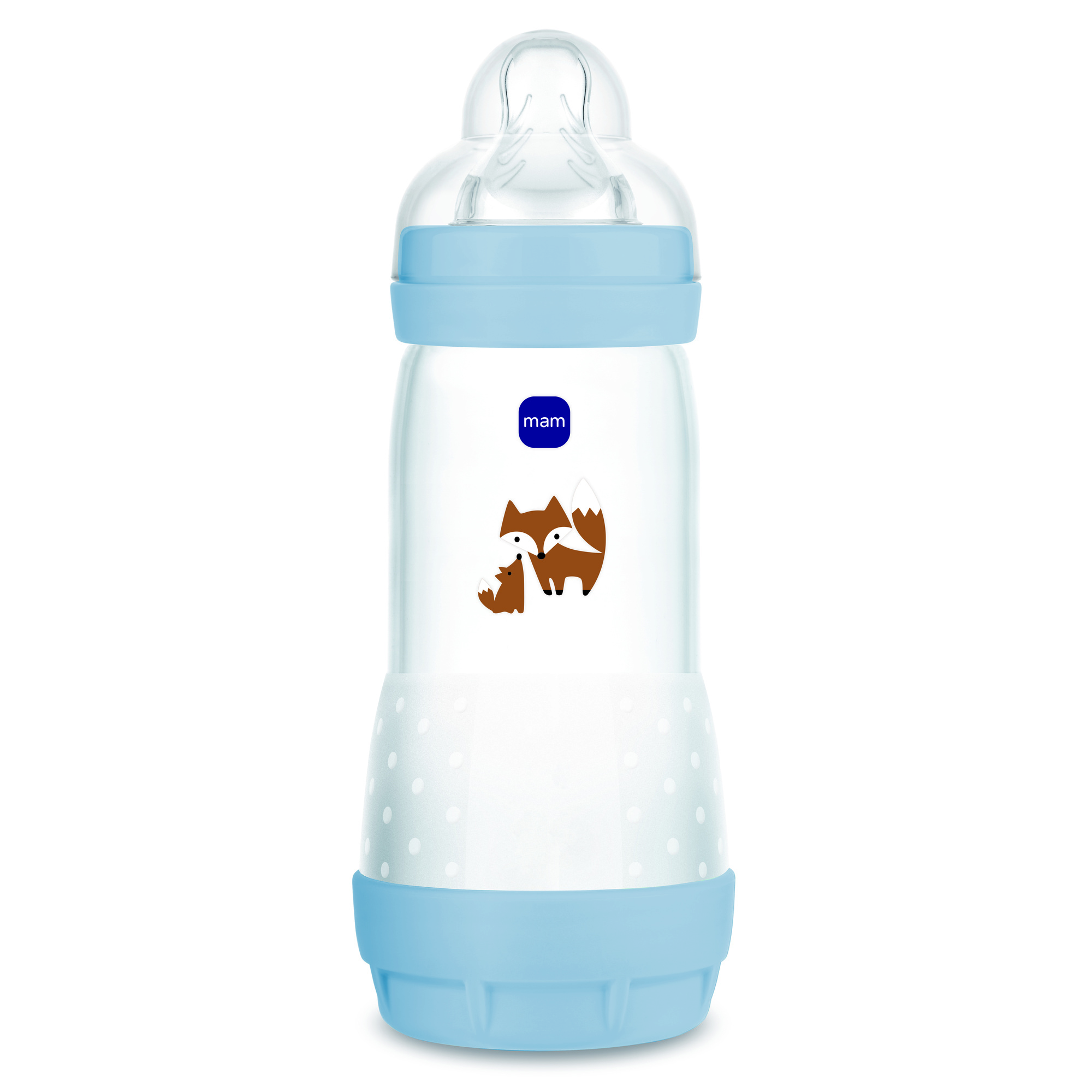 MAM Easy Start 320 ml biberon anticolica azzurro 4+ mesi