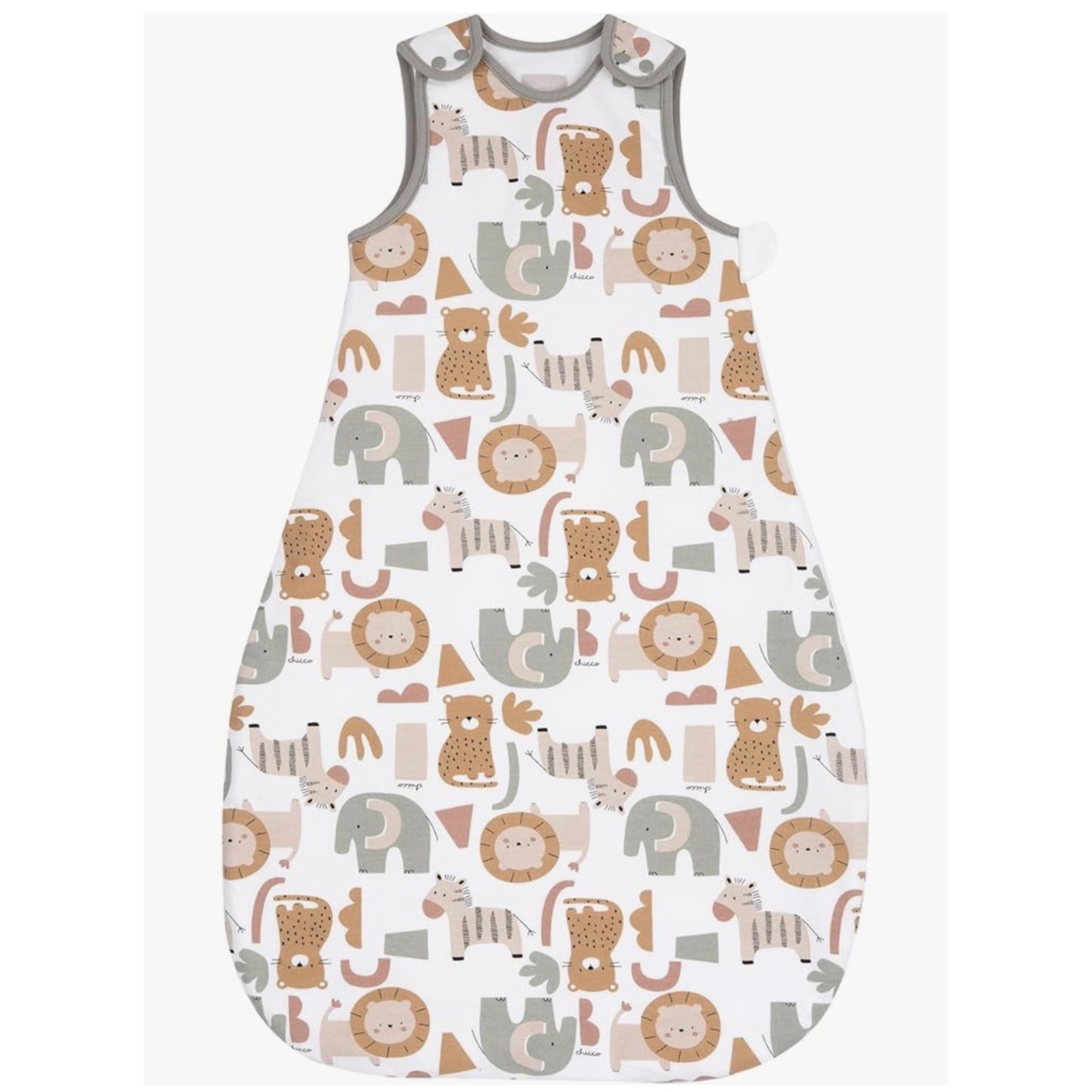Chicco sacconanna neonato senza maniche safari beige