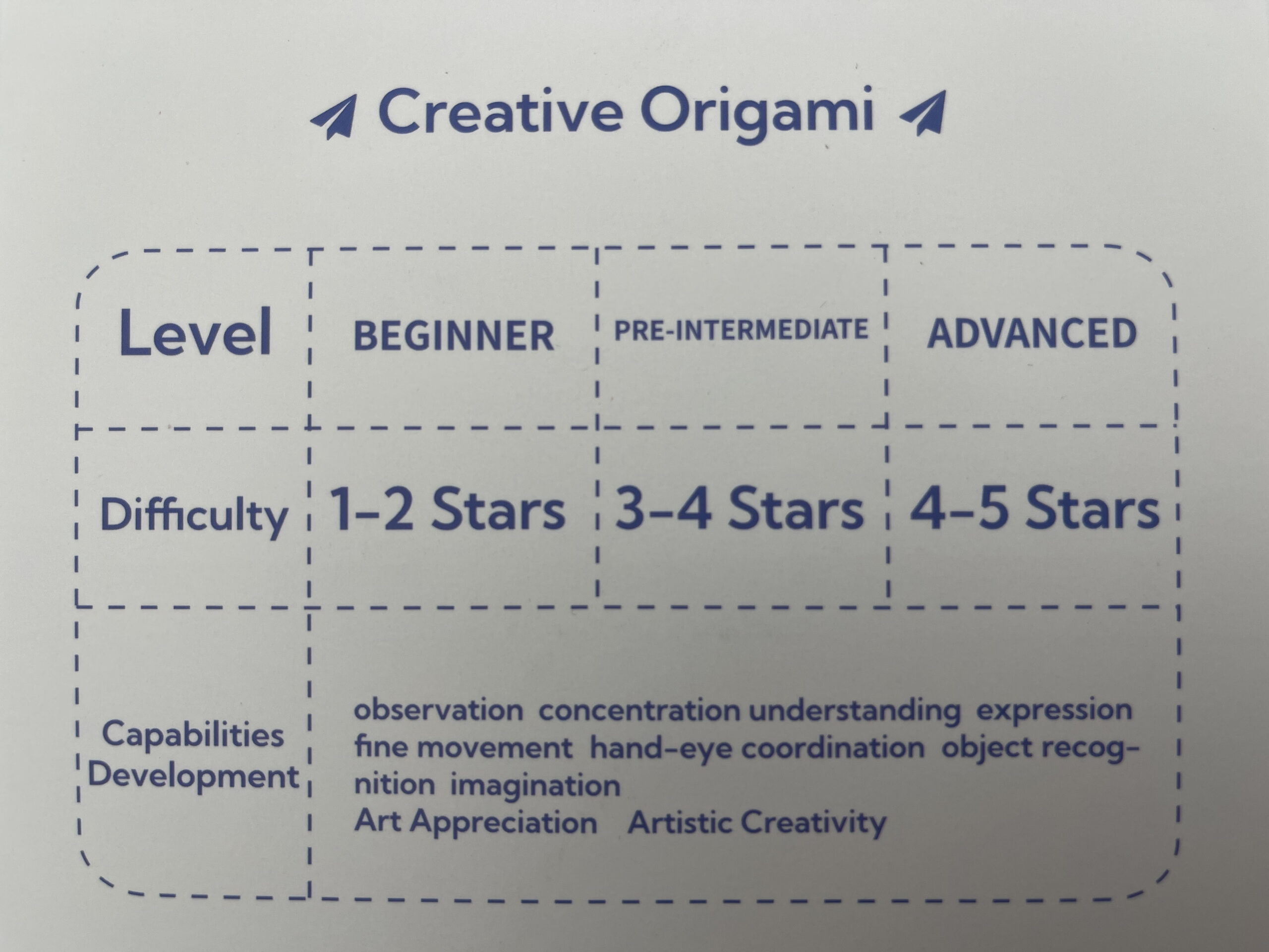 The Dida Quaderno Origami Principiante 30 Fogli Bambini
