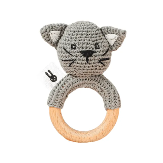 Piccoli Toys Romeo sonaglio uncinetto gatto in cotone