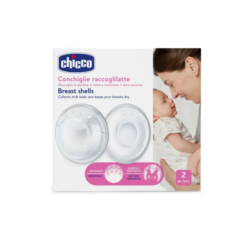 Chicco Conchiglie Raccoglilatte coppette silicone