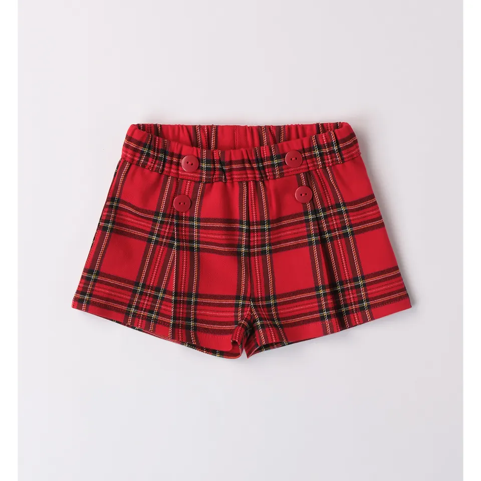 iDO gonna pantalone bimba scozzese twill 1-24 mesi