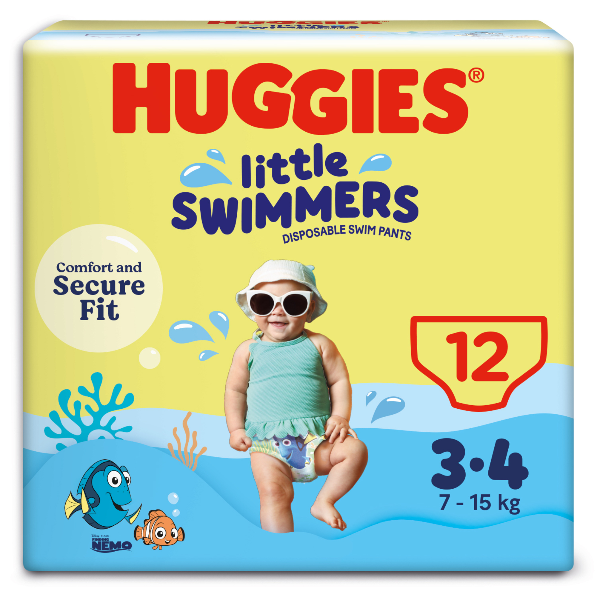 Huggies Little Swimmers 3-4 costumino 7-15 kg