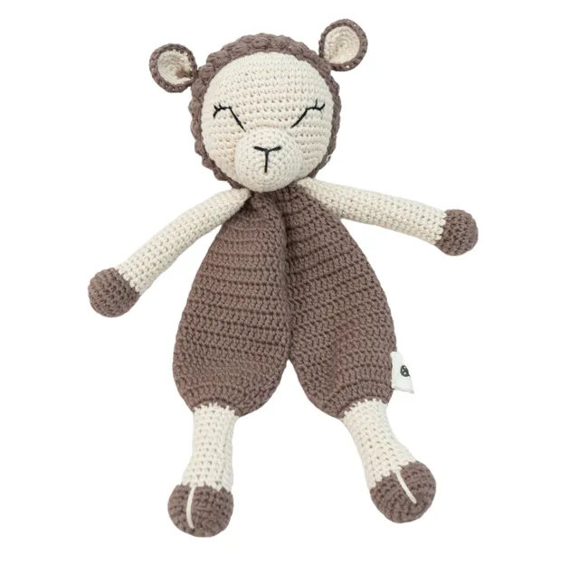 The Dida Adele Pecora doudou uncinetto in cotone