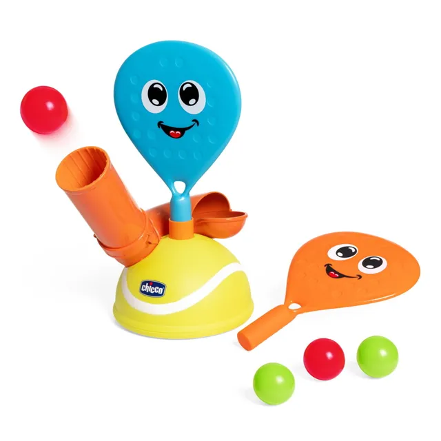 Chicco Fit & Fun Padel Set Gioco con 4 Palline