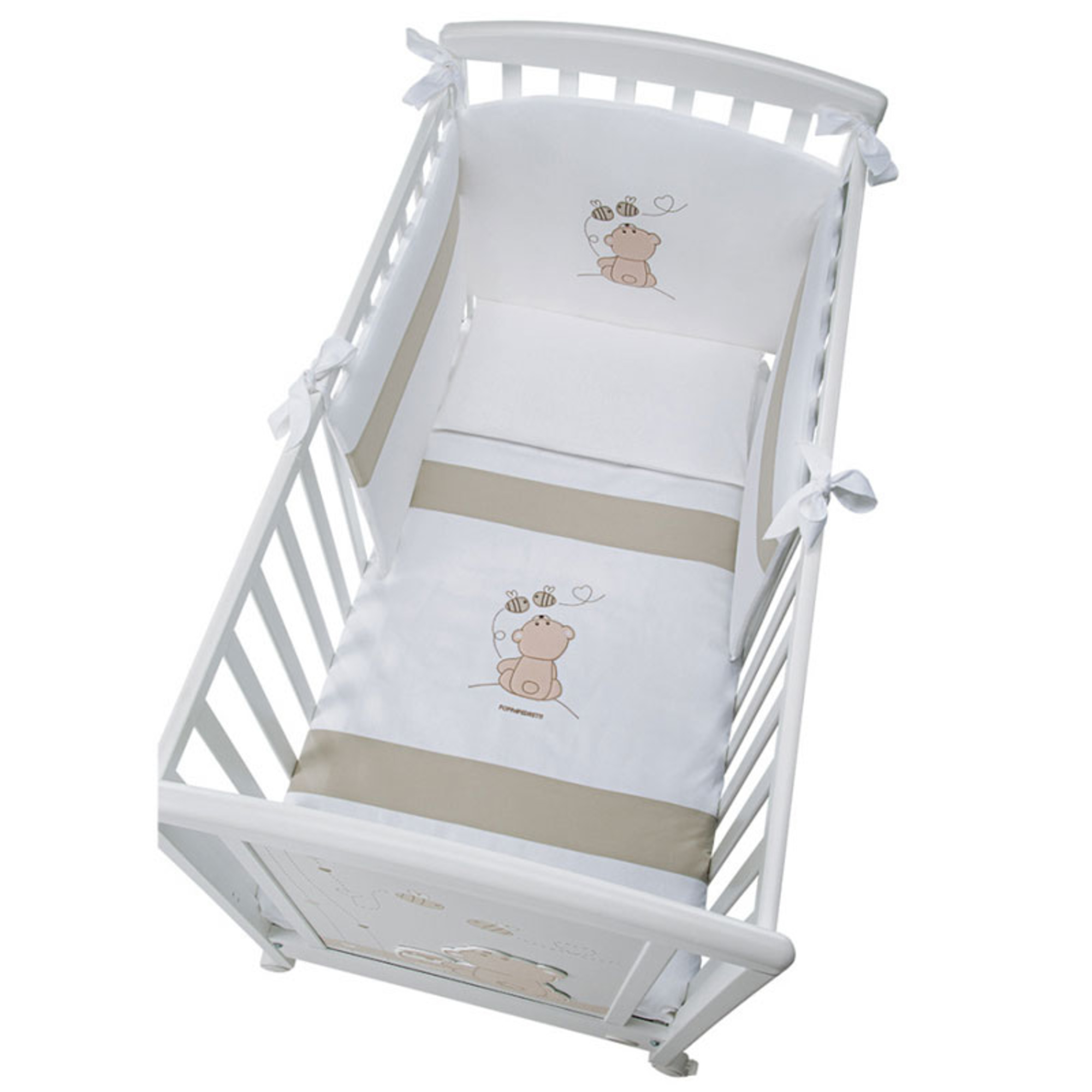 Foppapedretti Golosone piumone lettino completo beige