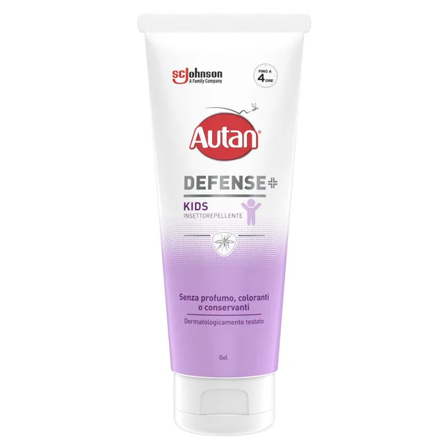 Autan Defense Kids gel antizanzare 100 ml fino a 4 ore