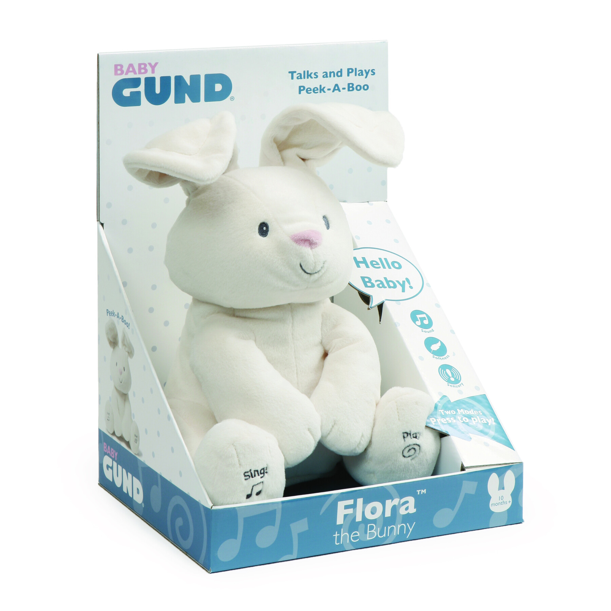 Toys Center Baby Flora peluche coniglietto 10m+