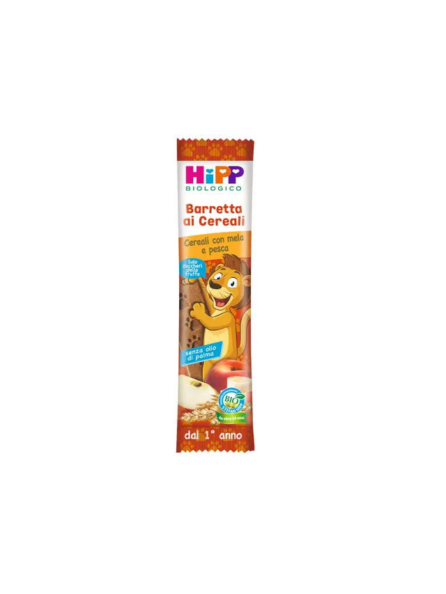 HiPP Viva i Cereali Barretta Mela Pesca 20 g Bio