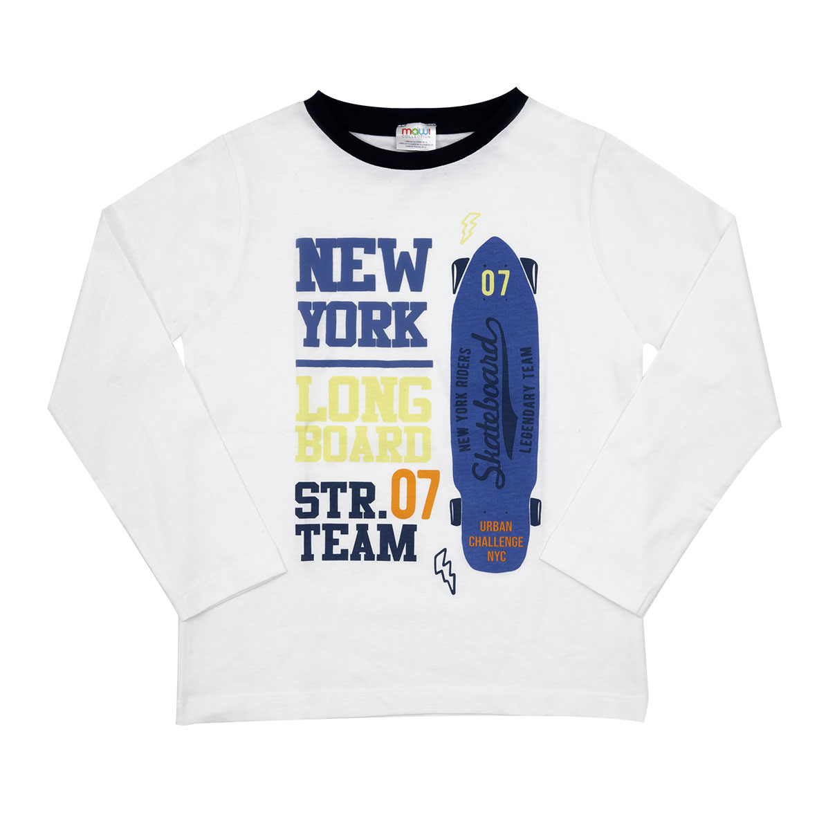Toys Center Baby maglia bimbo sport bianco blu