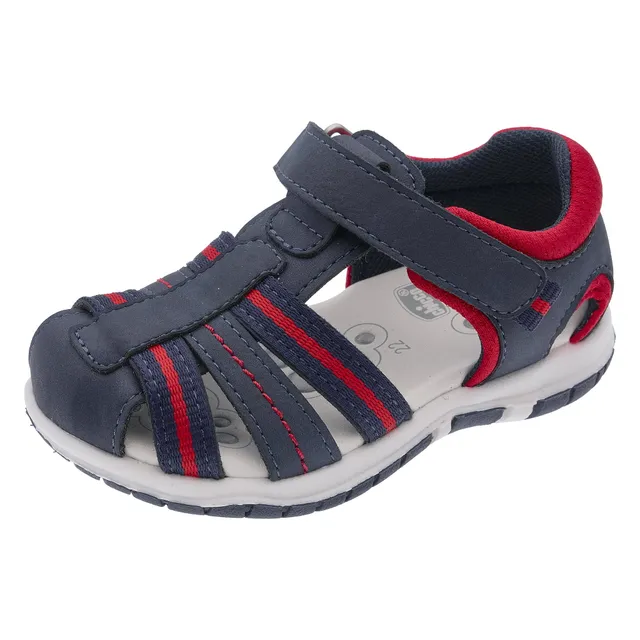 Chicco Sandalo Ragno Bimbo Blu Rosso Antiscivolo