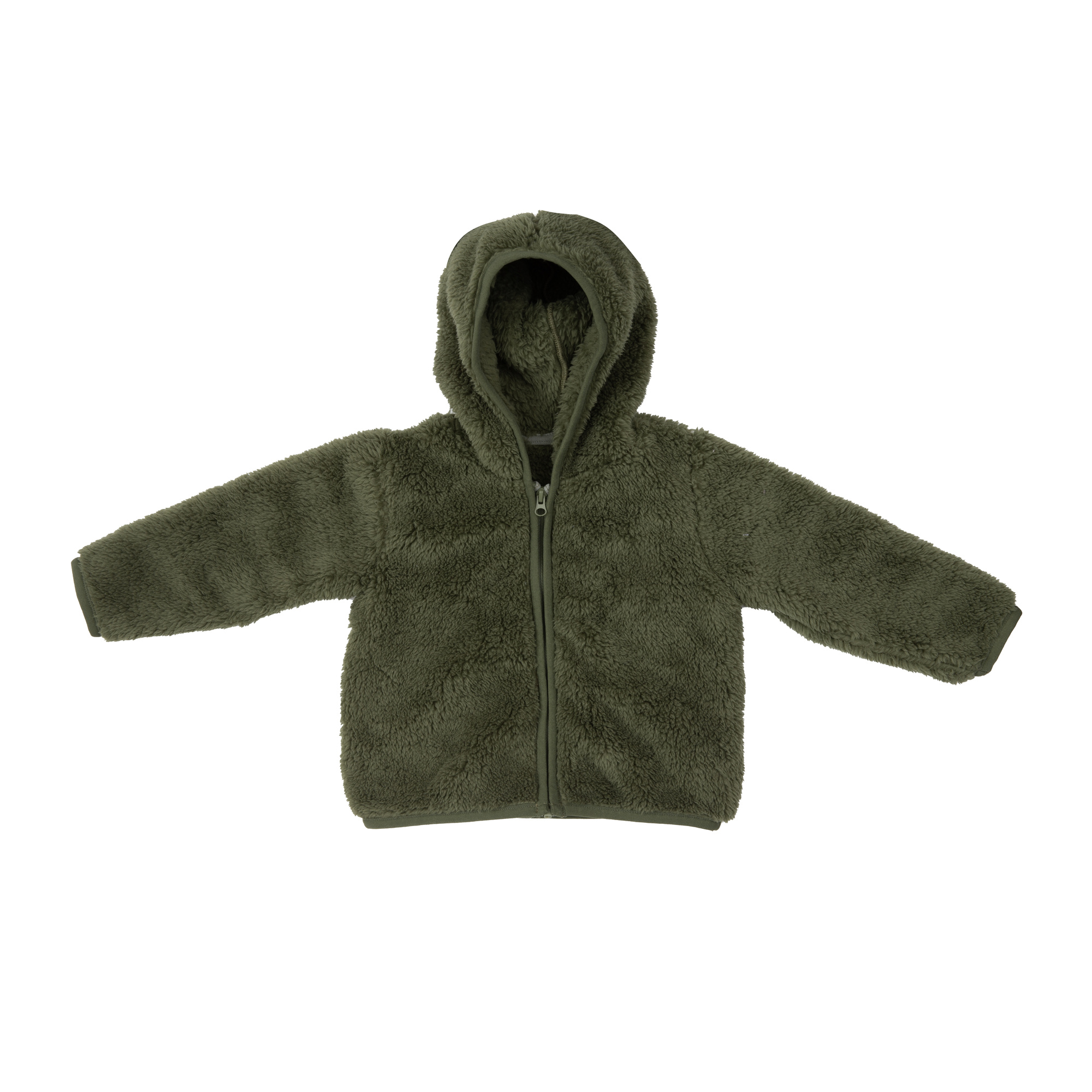 Mawi Cardigan Pelliccia con Cappuccio Orecchie Bambino