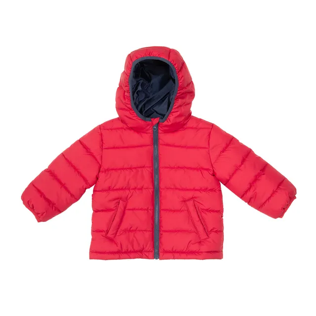 Toys Center Baby Giubbino Bimbo Rosso Imbottito Cappuccio