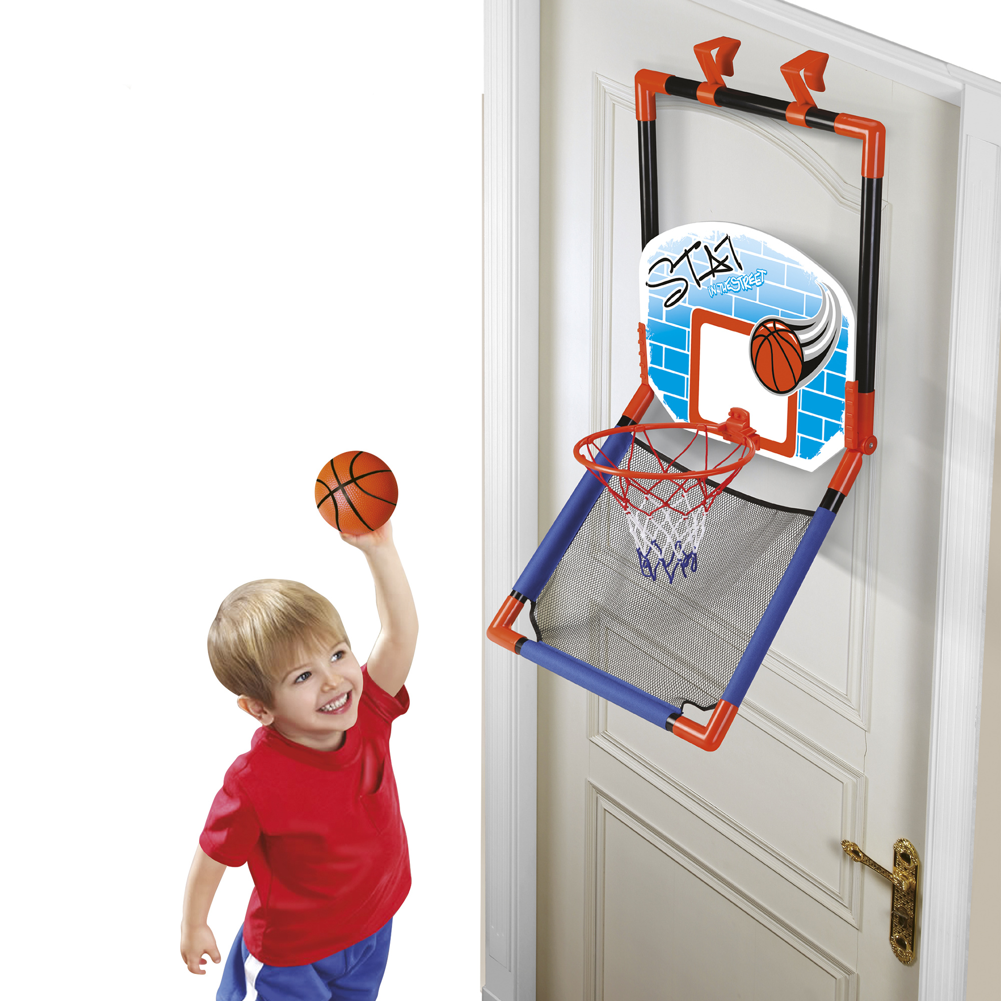 Toys Center Baby Canestro 2 in 1 con Palla da Terra Muro