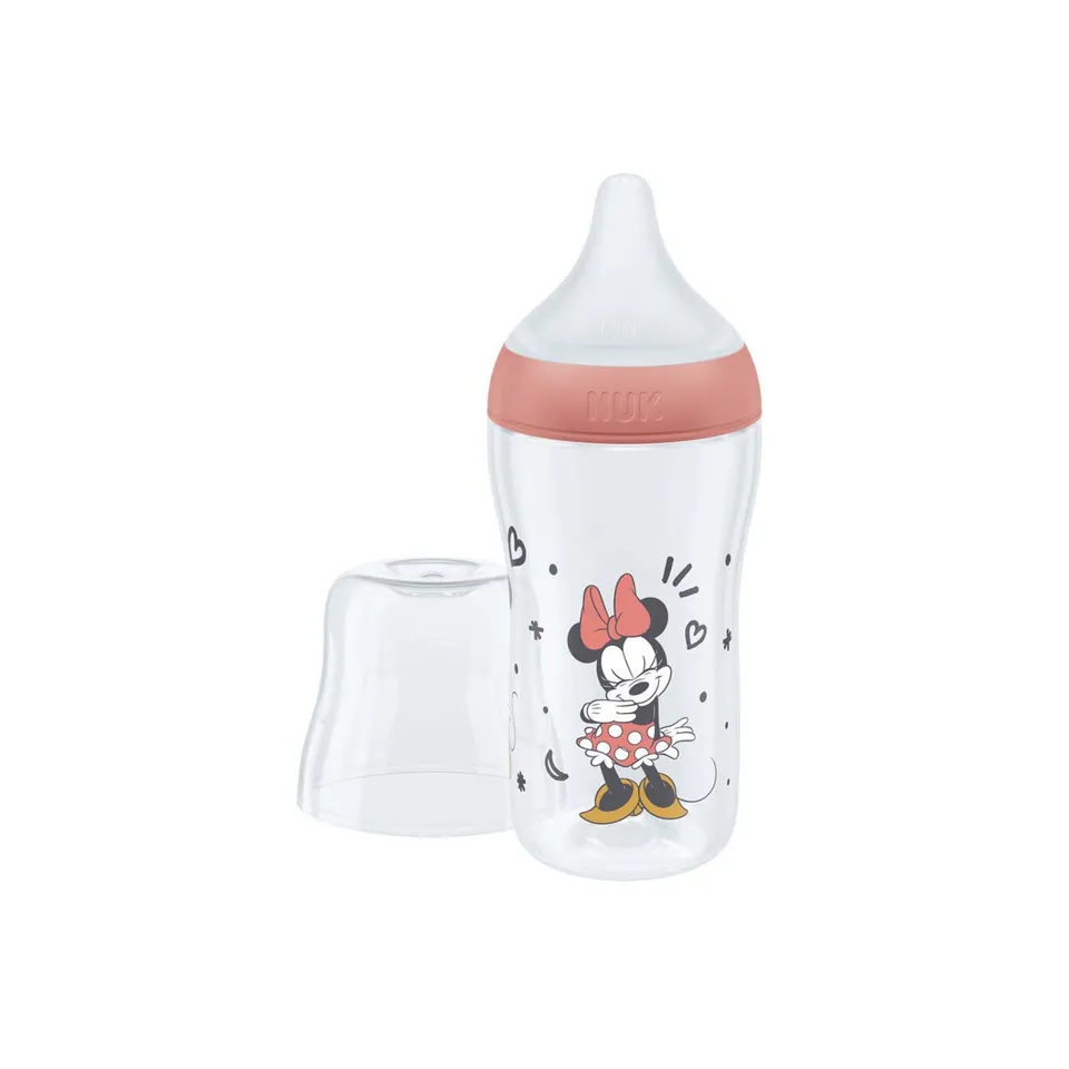 NUK Perfect Match biberon silicone 260 ml Minnie