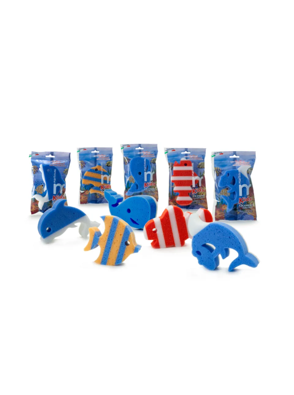 Martini Kids Oceano spugna bagnetto cellulosa assortita
