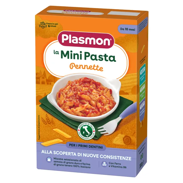 Plasmon Mini Pasta Pennette pastina 10 mesi 300 g