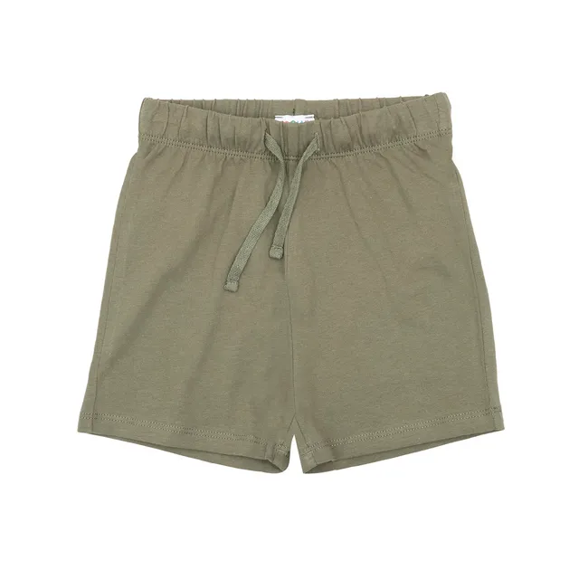 Toys Center Baby Basic short bimbo verde militare jersey