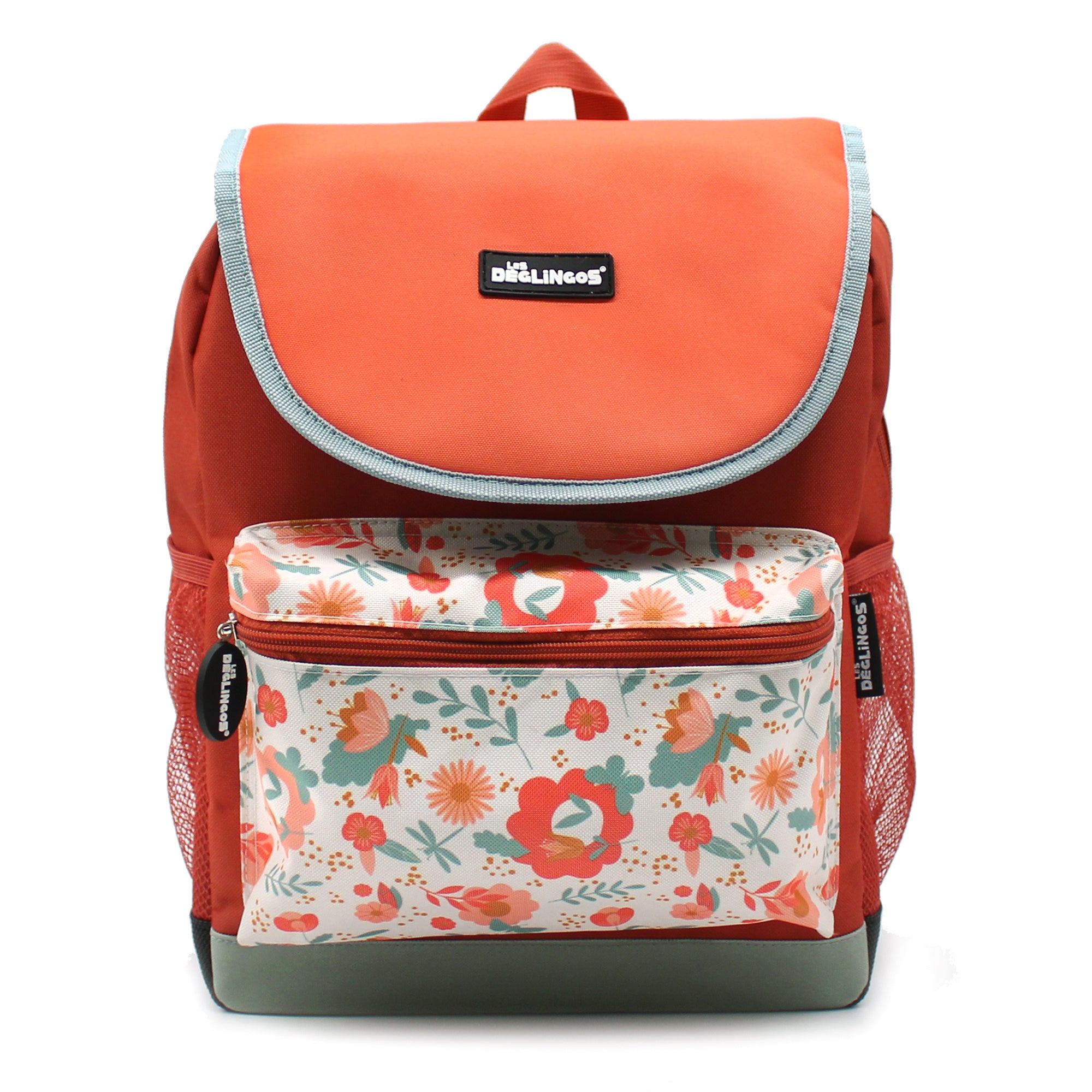 Les Déglingos Mélimélos Zaino Scuola 38 cm Rosso Terracotta