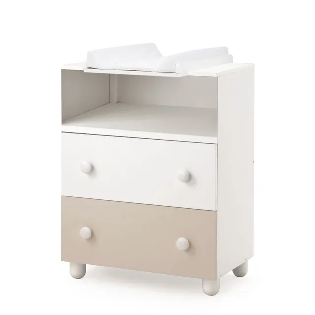 Toys Center Baby Italbaby Easy Dresser Cassettiera Tortora Fasciatoio