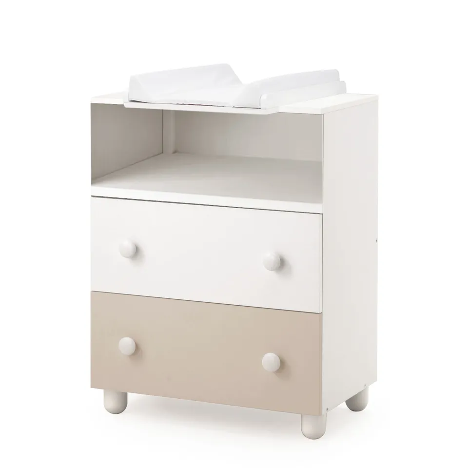 Toys Center Baby Italbaby Easy Dresser Cassettiera Tortora Fasciatoio