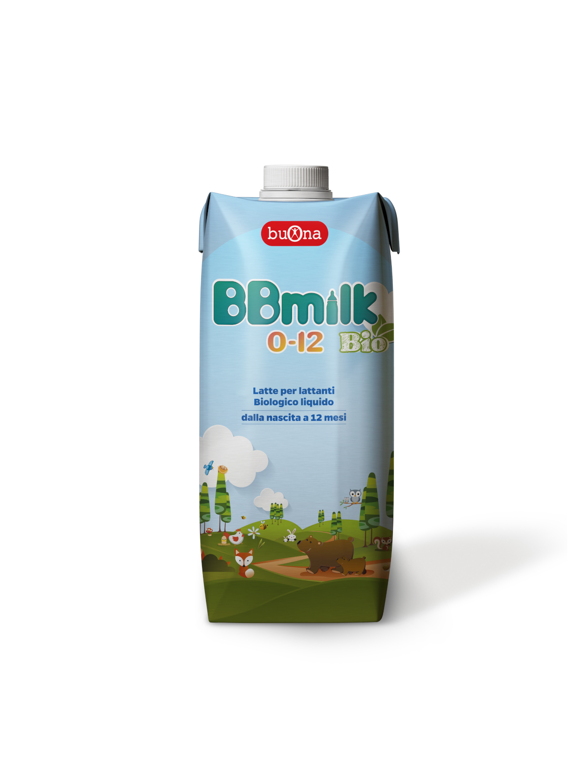 BBmilk 0-12 Latte Liquido Neonato Bio 500 ml