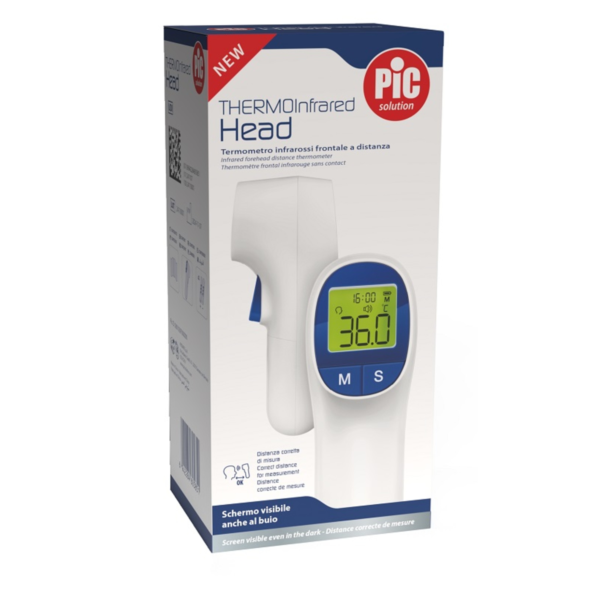 Pic Thermoinfrared Head termometro frontale infrarossi