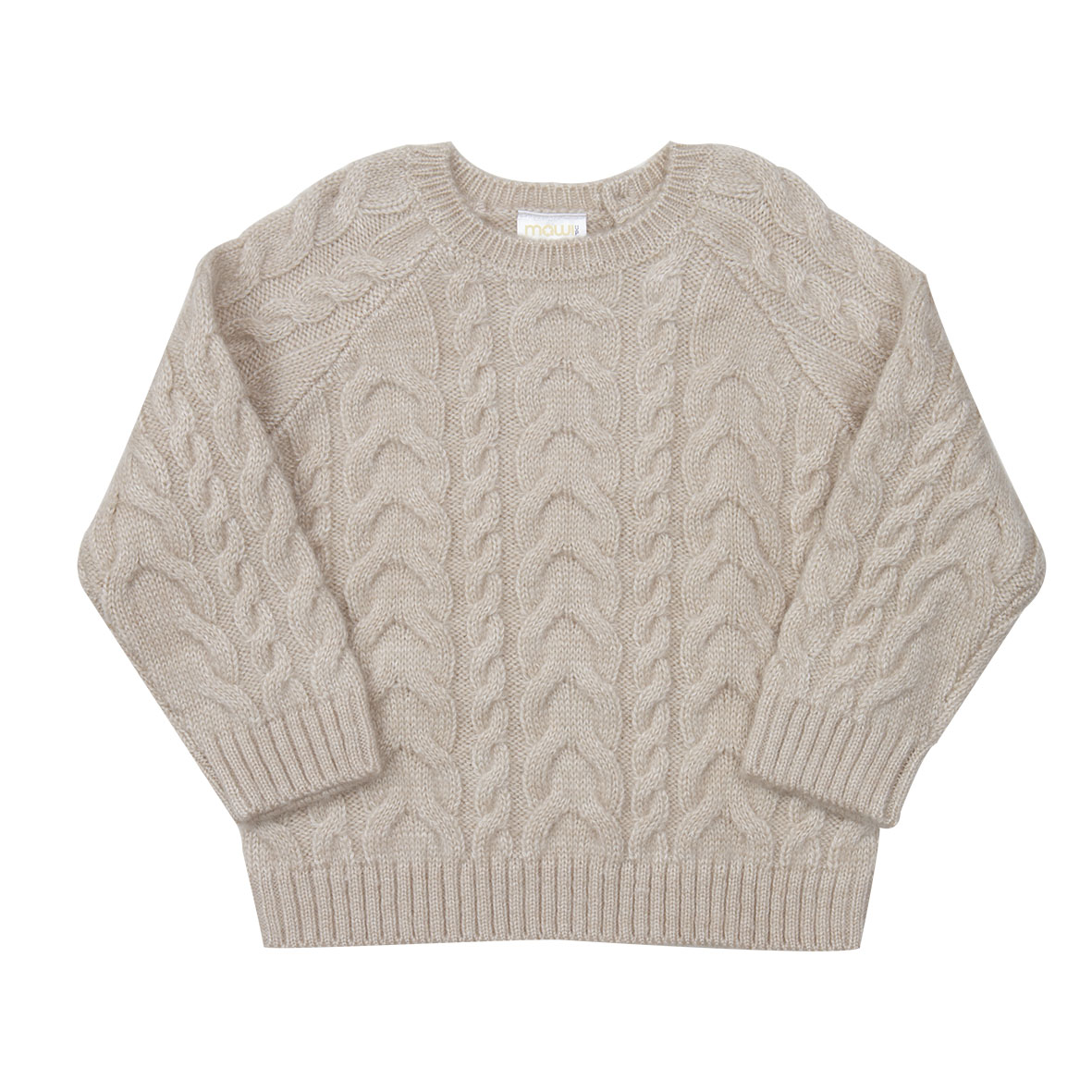 Toys Center Baby Mawi maglia tricot raglan trecce mohair