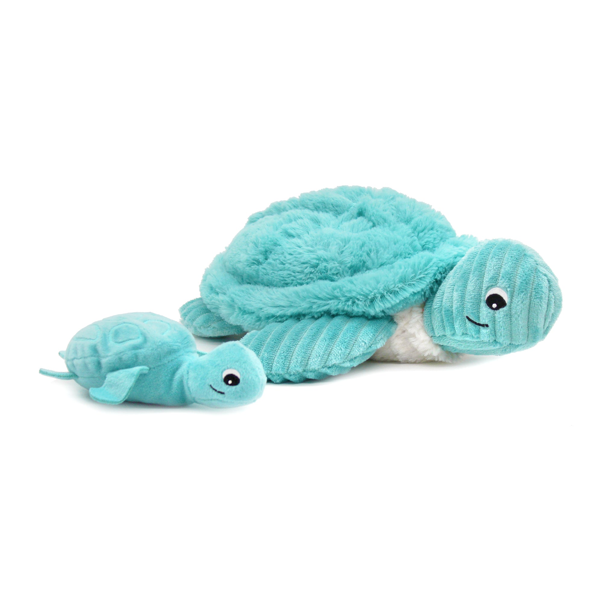 Les Déglingos Ptipotos Sauvenou tartaruga peluche blu acqua