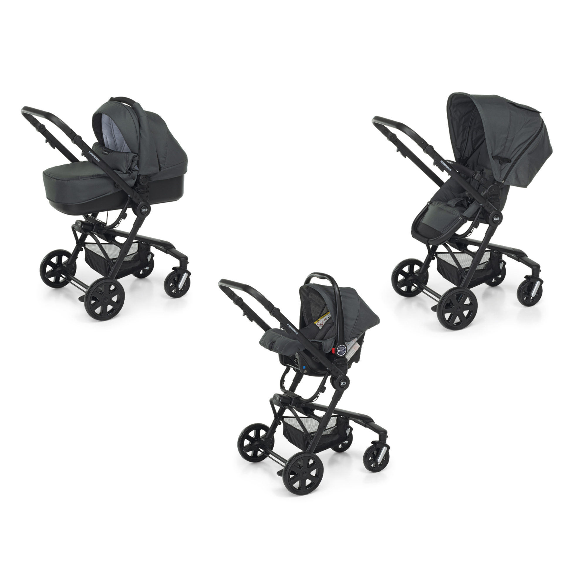 Up3 i-Size Galassia travel system trio navicella 3in1